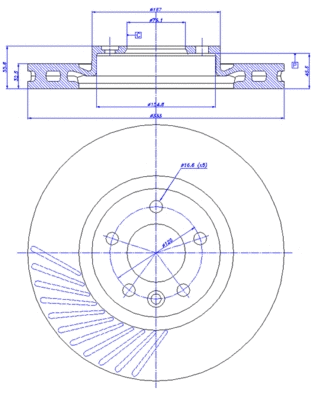 Brake Disc (142.1027)