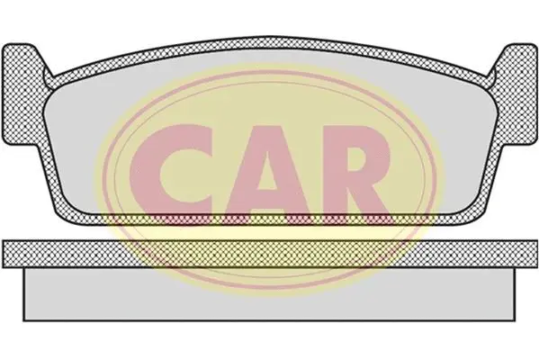 Brake Pad Set, disc brake (PNT529)