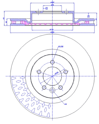 Brake Disc (142.1394)