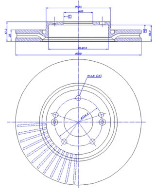 Brake Disc (142.1383)