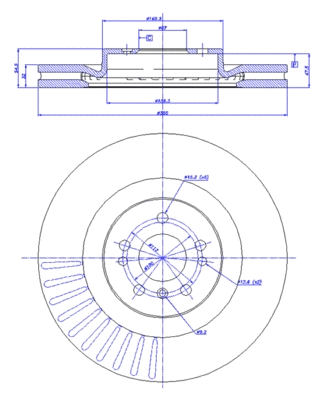 Brake Disc (142.1270)