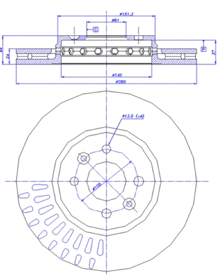Brake Disc (142.1781)