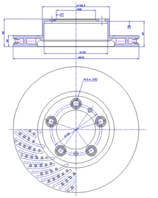 Brake Disc (142.1786)