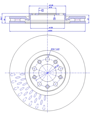 Brake Disc (142.1748)
