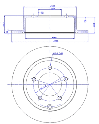 Brake Disc (142.1477)