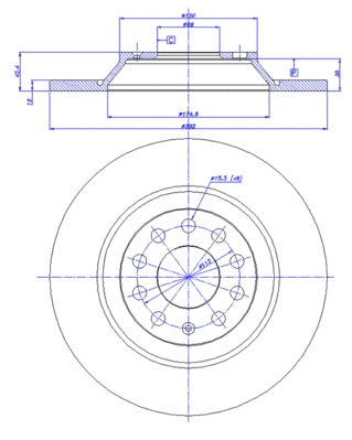 Brake Disc (142.1432)