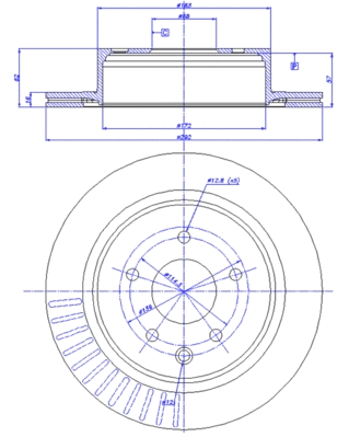 Brake Disc (142.1277)