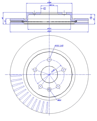 Brake Disc (142.1514)
