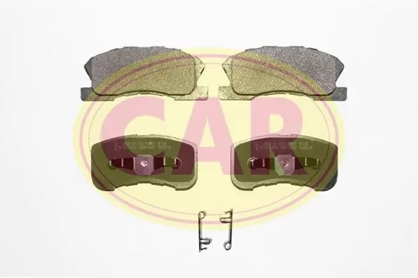 Brake Pad Set, disc brake (PNT2401)