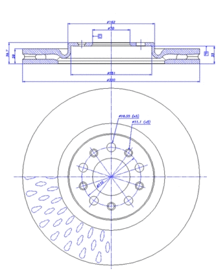 Brake Disc (142.1226)