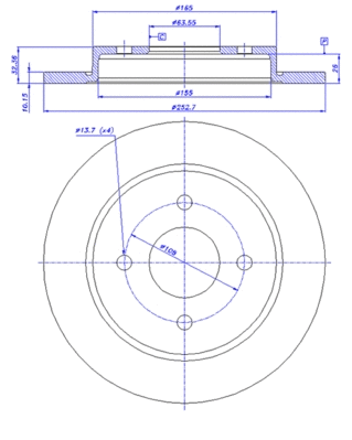 Brake Disc (142.268)