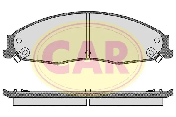 Brake Pad Set, disc brake (PNT4071)