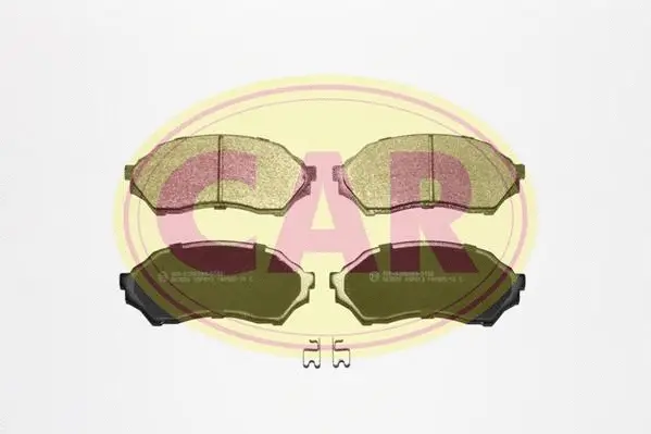 Brake Pad Set, disc brake (PNT318)