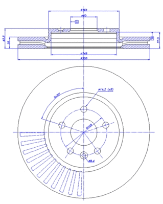 Brake Disc (142.1789)