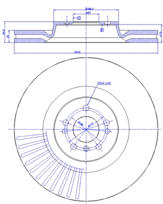 Brake Disc (142.1484)