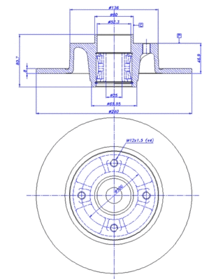 Brake Disc (142.1059)