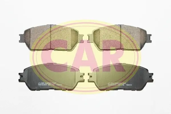 Brake Pad Set, disc brake (PNT2971)