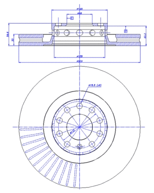 Brake Disc (142.1573)