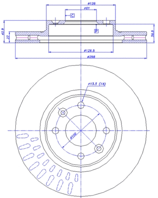 Brake Disc (142.1780)