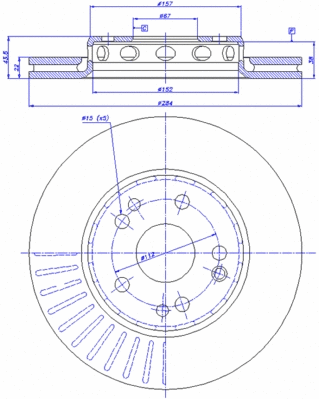 Brake Disc (142.447)