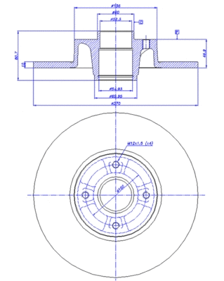 Brake Disc (142.1278)