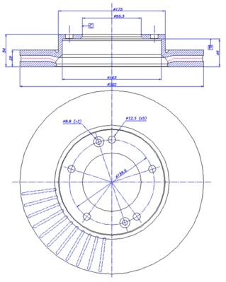 Brake Disc (142.1762)