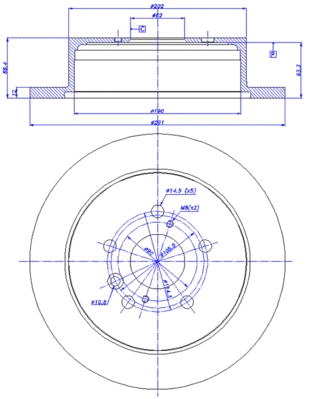 Brake Disc (142.1201)