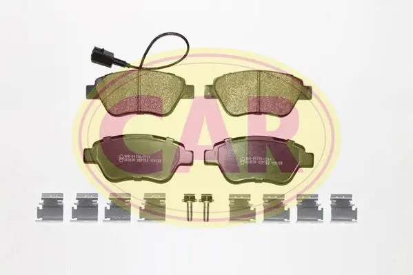 Brake Pad Set, disc brake (PNT367K)