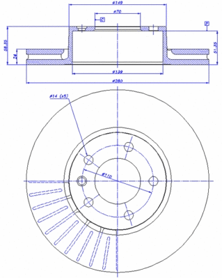Brake Disc (142.498)