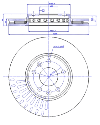 Brake Disc (142.1493)