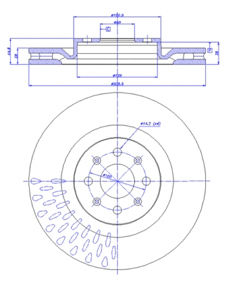 Brake Disc (142.1450)