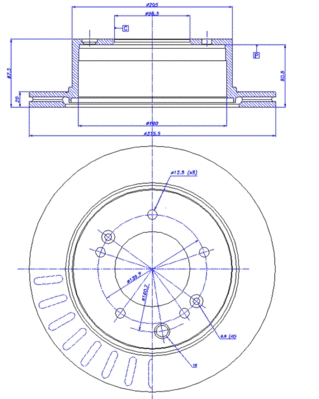 Brake Disc (142.056)