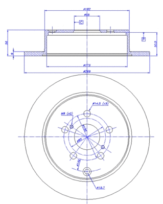 Brake Disc (142.1204)
