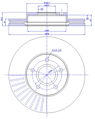 Brake Disc (142.1143)
