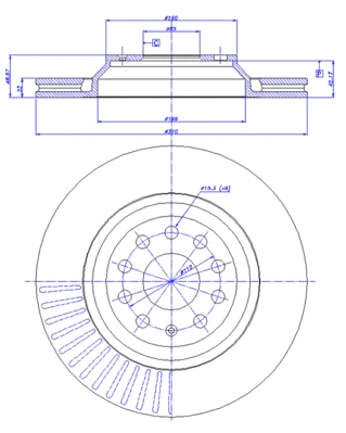 Brake Disc (142.1026)