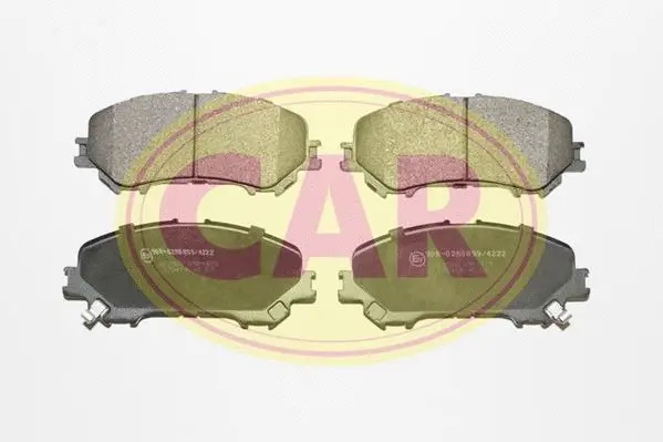 Brake Pad Set, disc brake (PNT5791)