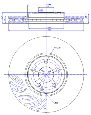 Brake Disc (142.1550)