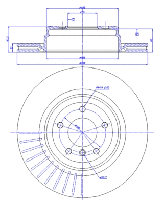 Brake Disc (142.1164)