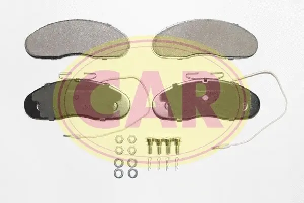 Brake Pad Set, disc brake (PNT085)