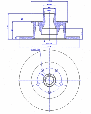Brake Disc (142.721)