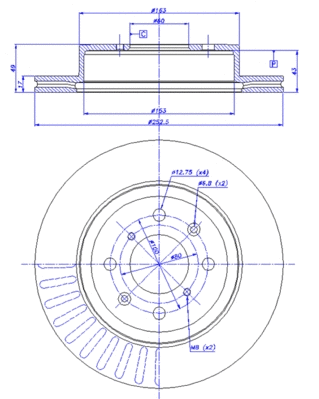 Brake Disc (142.1124)