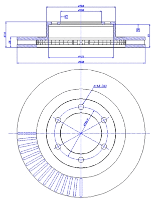 Brake Disc (142.1281)