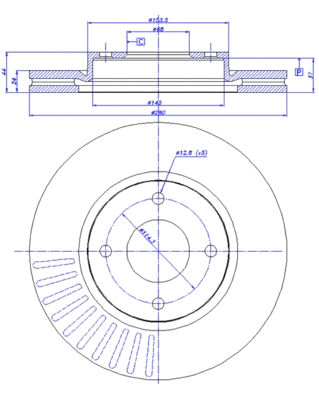 Brake Disc (142.1571)