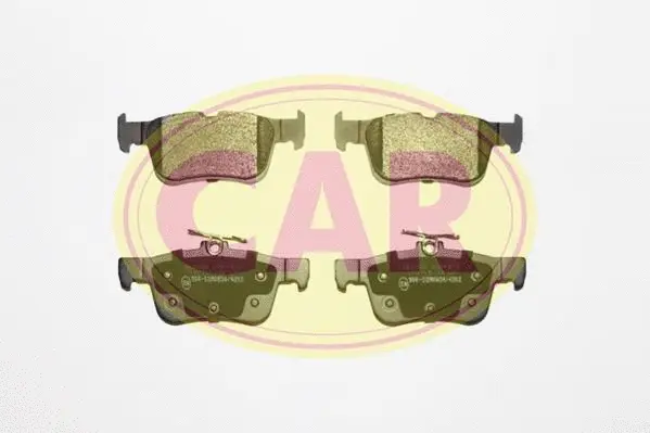 Brake Pad Set, disc brake (PNT5191)