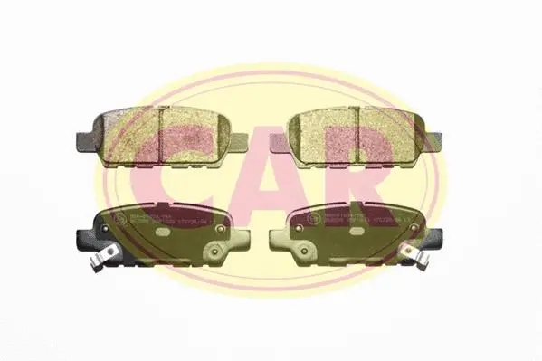 Brake Pad Set, disc brake (PNT9381)