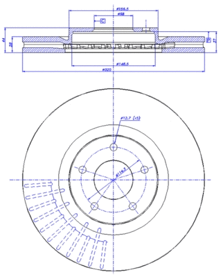 Brake Disc (142.1474)