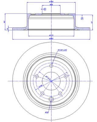 Brake Disc (142.1321)