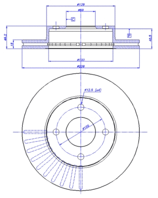 Brake Disc (142.1276)
