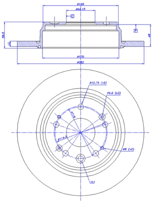 Brake Disc (142.1108)