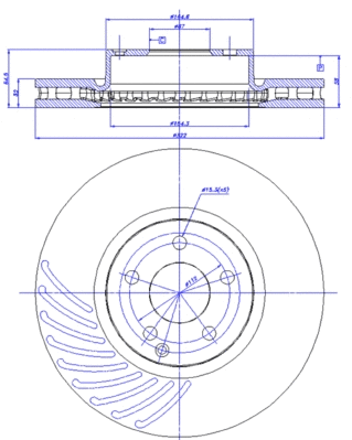 Brake Disc (142.1369)